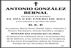 Antonio González Bernal